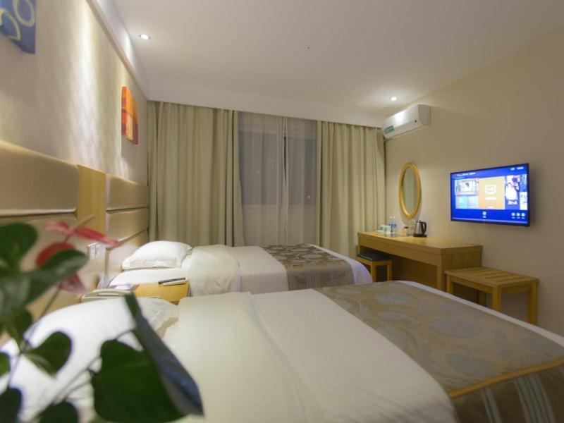 Greentree Inn Jiangsu Xuzhou Jiawang Government Express Hotel Bagian luar foto
