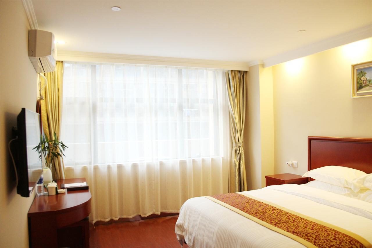 Greentree Inn Jiangsu Xuzhou Jiawang Government Express Hotel Bagian luar foto