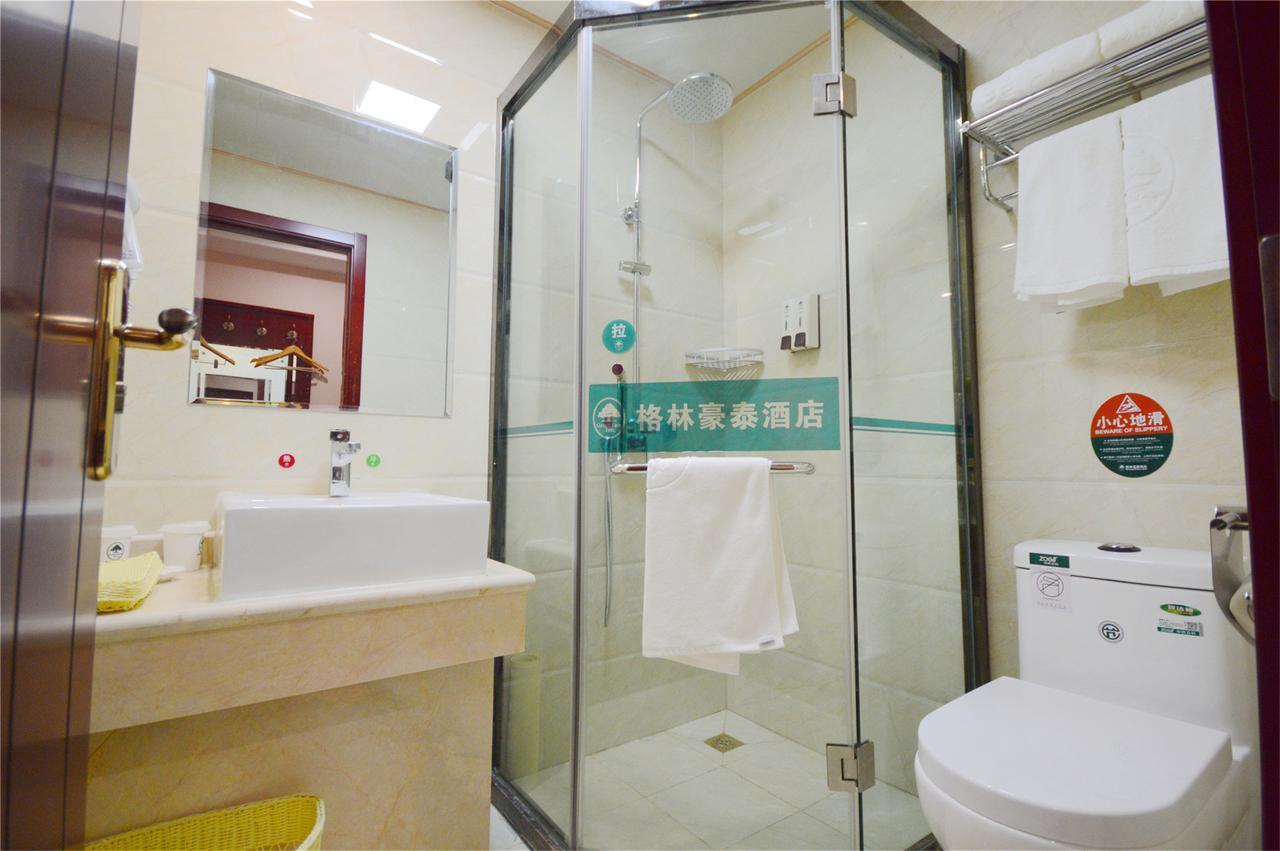Greentree Inn Jiangsu Xuzhou Jiawang Government Express Hotel Bagian luar foto