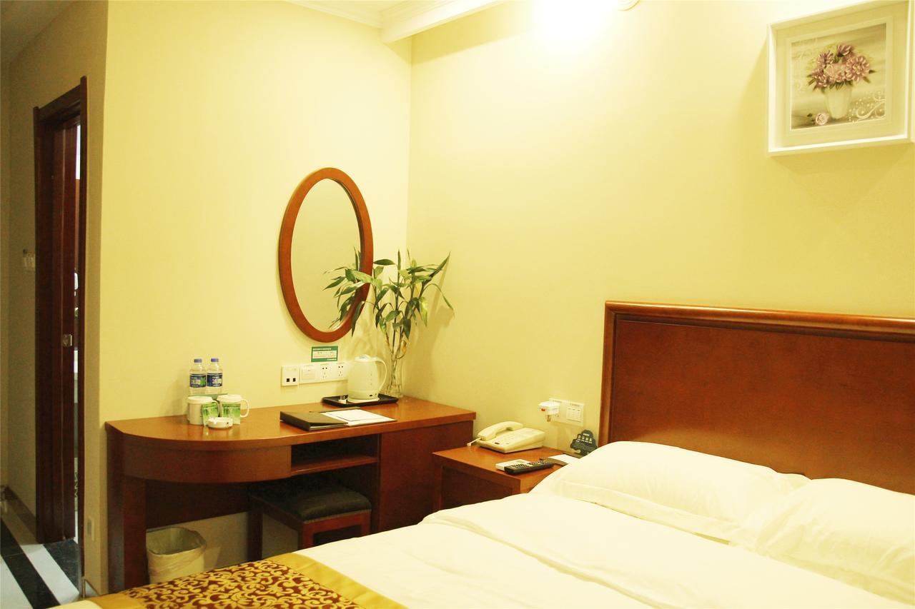Greentree Inn Jiangsu Xuzhou Jiawang Government Express Hotel Bagian luar foto