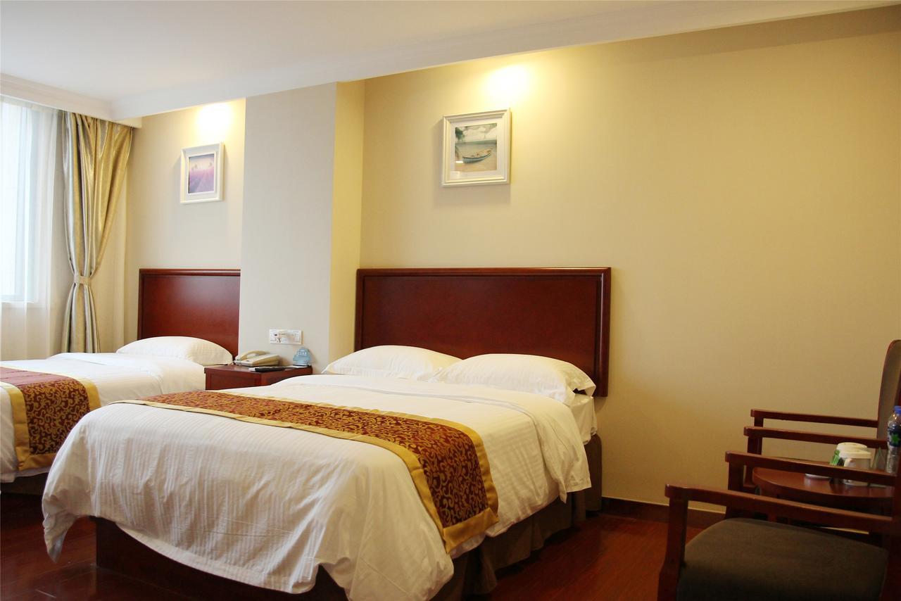 Greentree Inn Jiangsu Xuzhou Jiawang Government Express Hotel Bagian luar foto