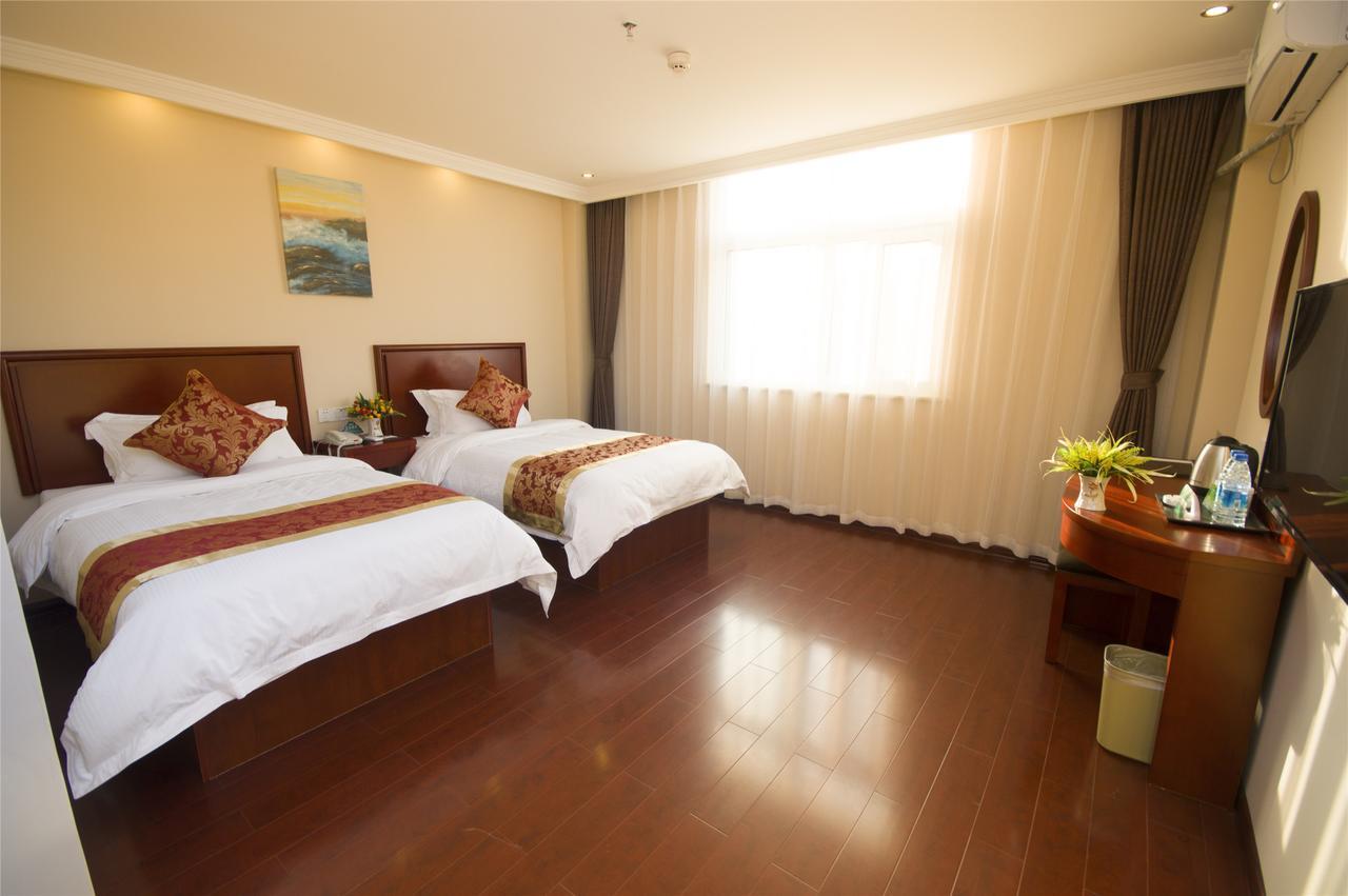 Greentree Inn Jiangsu Xuzhou Jiawang Government Express Hotel Bagian luar foto