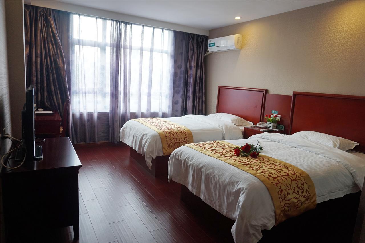 Greentree Inn Jiangsu Xuzhou Jiawang Government Express Hotel Bagian luar foto