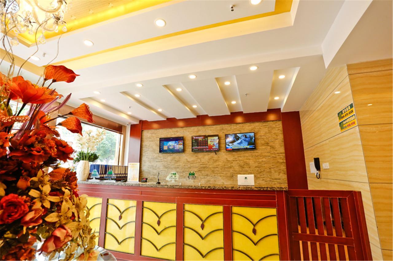Greentree Inn Jiangsu Xuzhou Jiawang Government Express Hotel Bagian luar foto